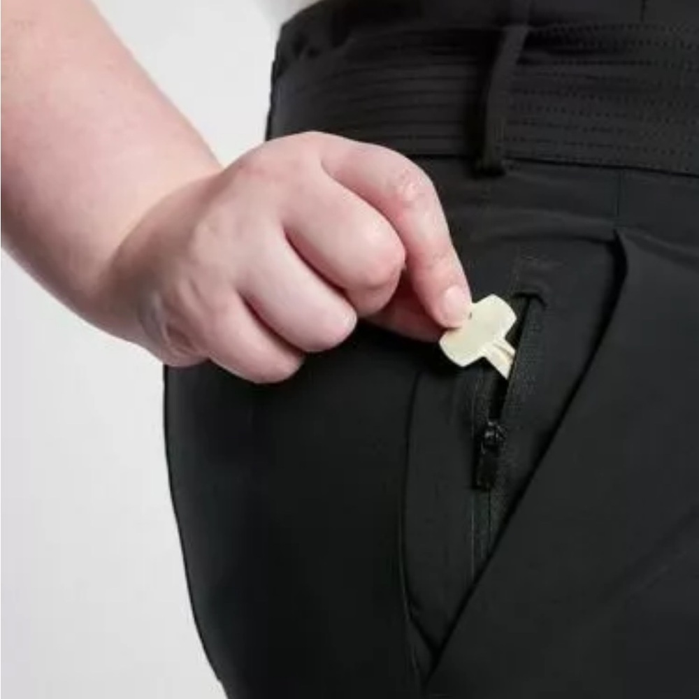 Athleta Skyline Pant II-Black-Size 0 Athleisure Activewear Casual Comfort - Picture 3 of 7